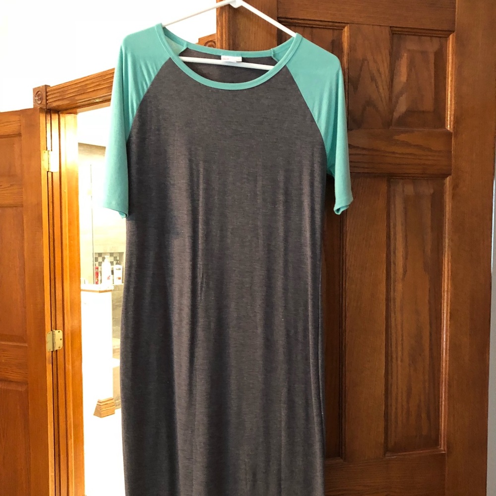 Gray lularoe Julia